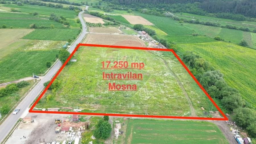 Teren de 17250 mp, în Moșna