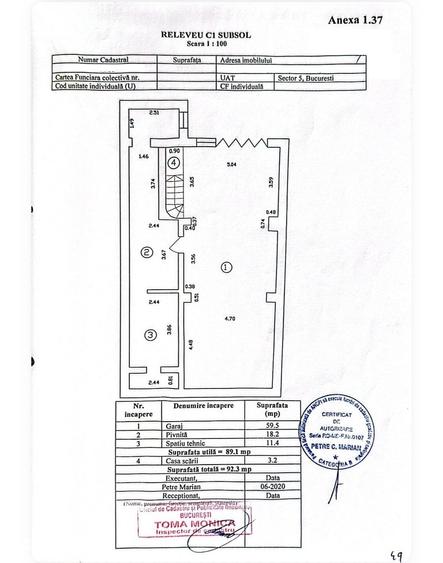 Casă cu 6 camere cu Teren 220 Mp în 13 Septembrie