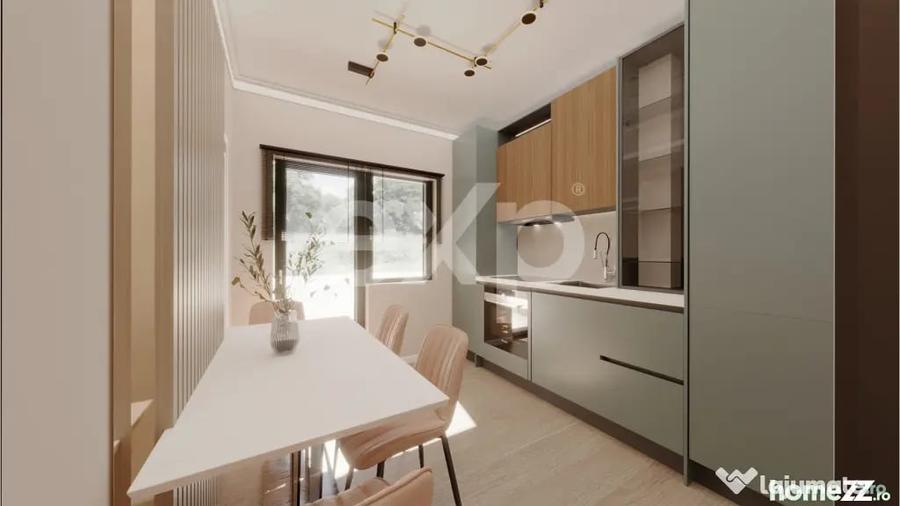 Apartament cu 2 camere decomandat în Trivale