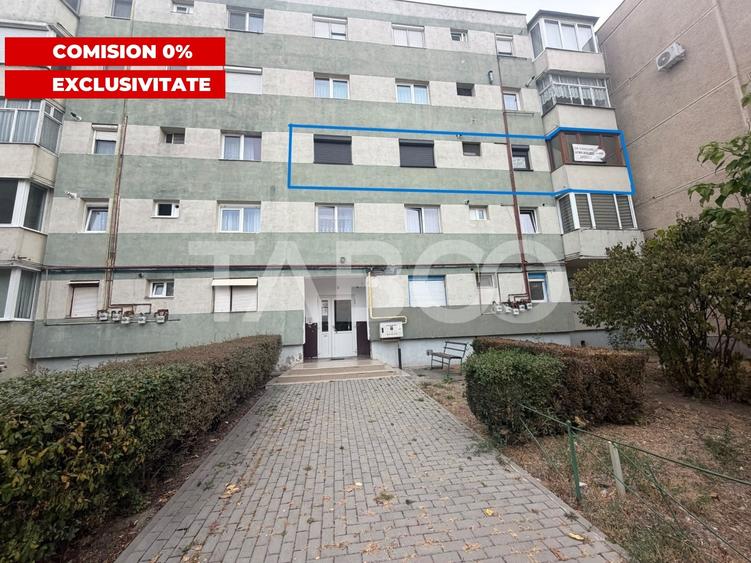 Apartament cu 3 camere decomandat, mobilat în Făgăraș