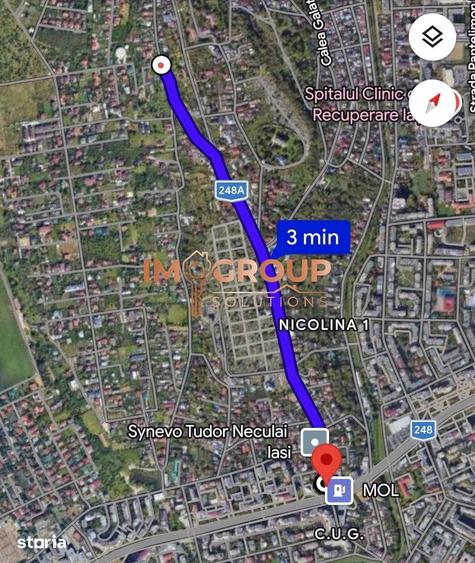 Teren de 1481 mp, în Nicolina