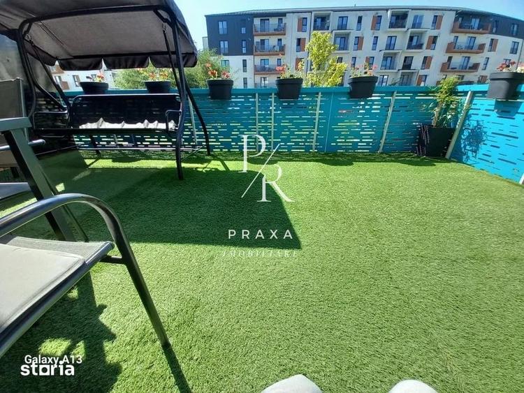 Apartament 3 camere, 60mp utili+20mp terasa, garaj, LIFT, mobilat, zon - 4