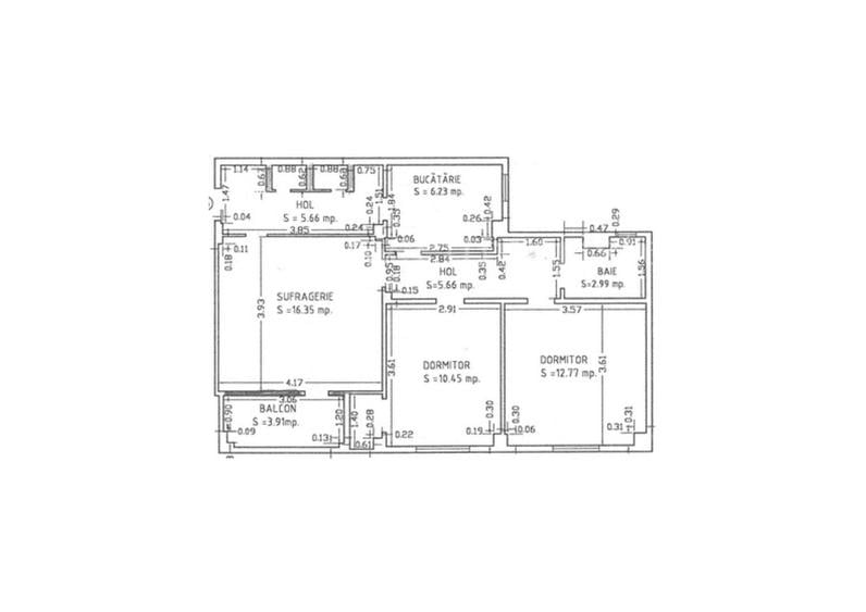 Apartament 3 camere, confort 1 Strada Rozelor, Mangalia - 4