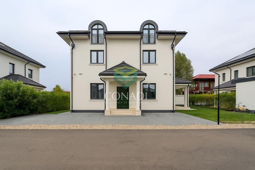 Casă individuală cu 9 camere cu Canalizare în Corbeanca