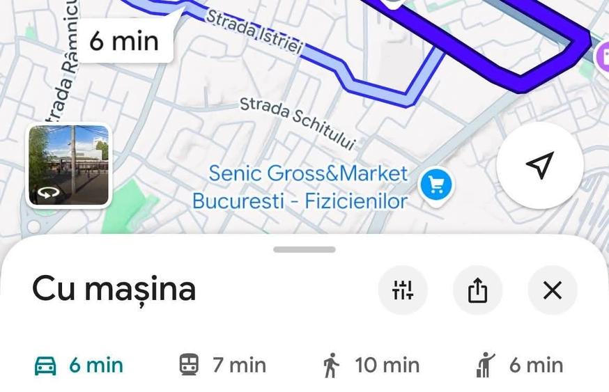 Apartament cu 3 camere decomandat în Dristor