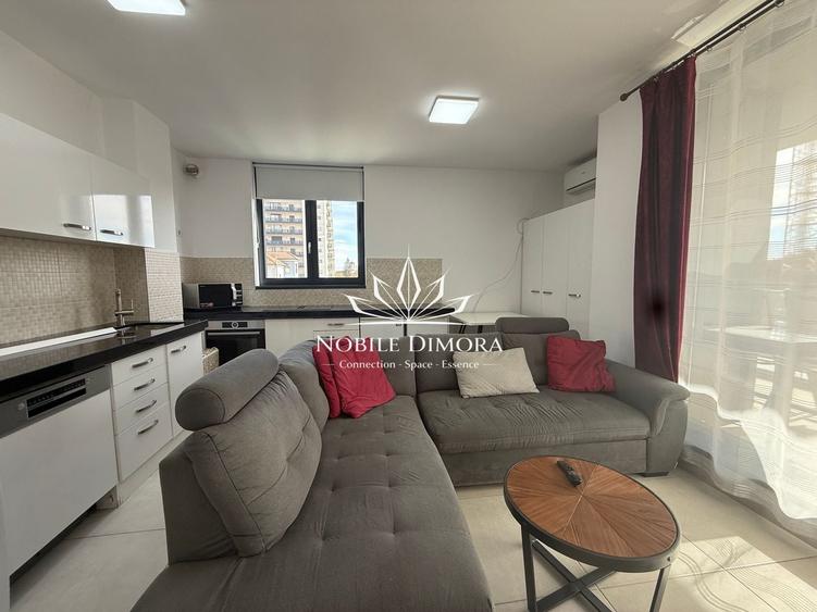 Apartament cu 2 camere semidecomandat, mobilat în Take Ionescu
