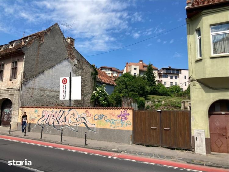 Teren de 1100 mp, în Brașovul Vechi