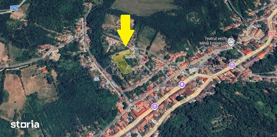 Teren de 2500 mp, în Central