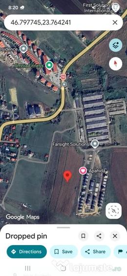 Teren de 8700 mp, în Apahida