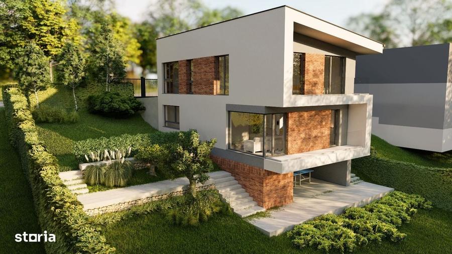 Casă cu 4 camere cu Teren 600 Mp în Baciu