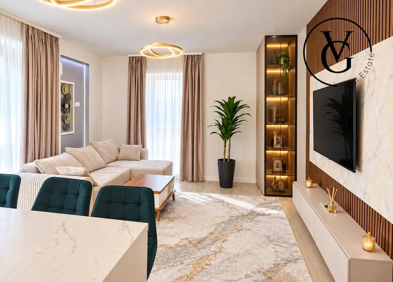 Apartament cu 2 camere decomandat, mobilat în Universitate