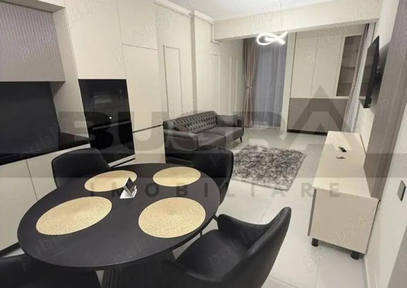 Apartament cu 2 camere semidecomandat, mobilat în Florești