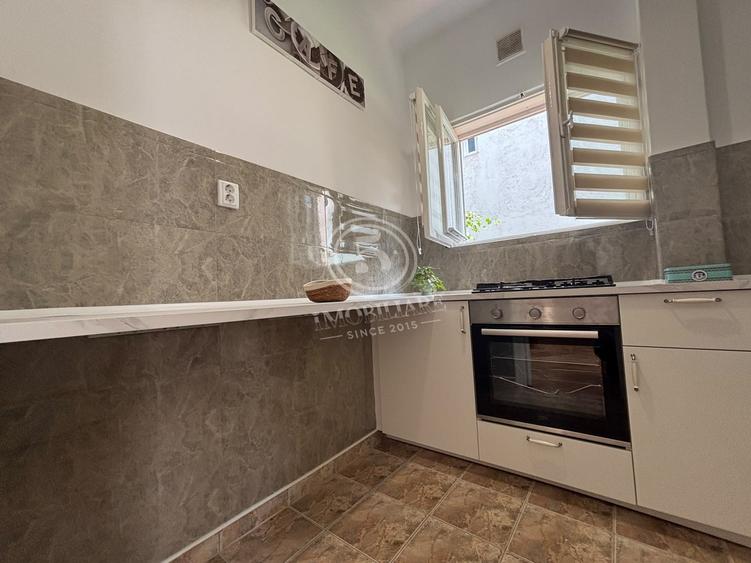 Apartament cu 2 camere semidecomandat, mobilat în Primăverii