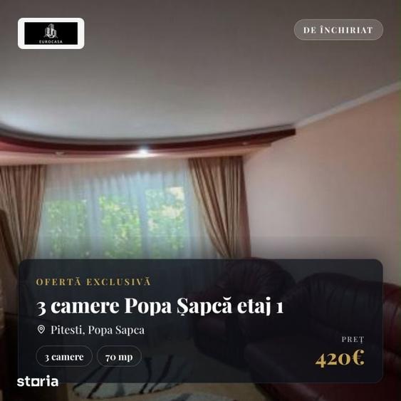 Apartament cu 3 camere în Calea București