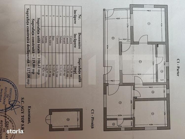 Casă cu 4 camere cu Teren 580 Mp în Central