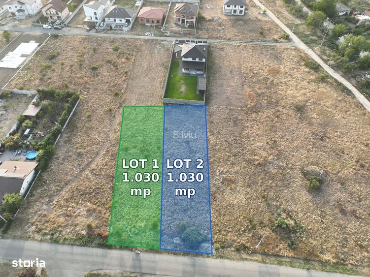 Lot casa 1.030 mp, 18 m front, utilitati, Tineretului Vladimirescu