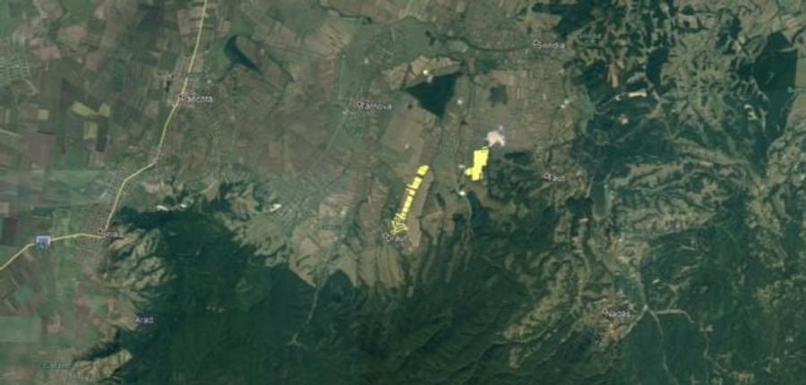 Teren agricol extravilan de 1309800 mp, în Drauț