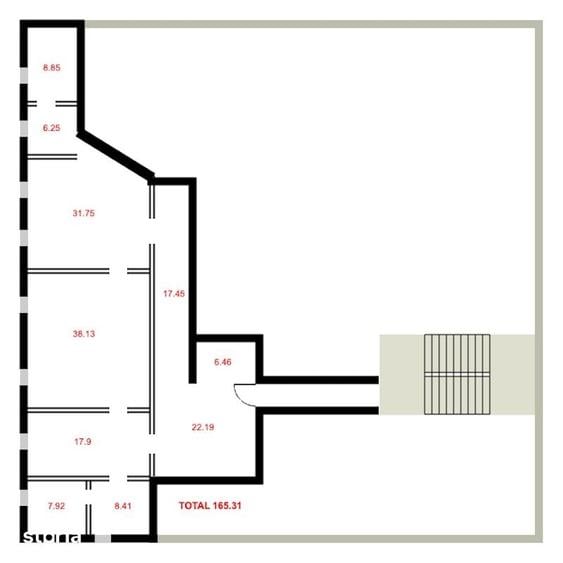 Spațiu comercial, de 165 mp, în Central