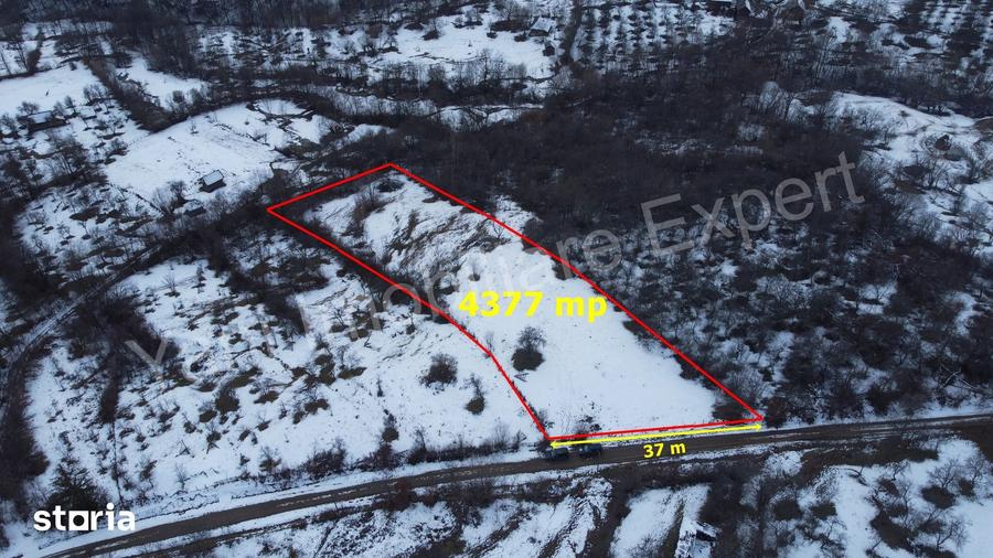 Teren de 4377 mp, în Bradu