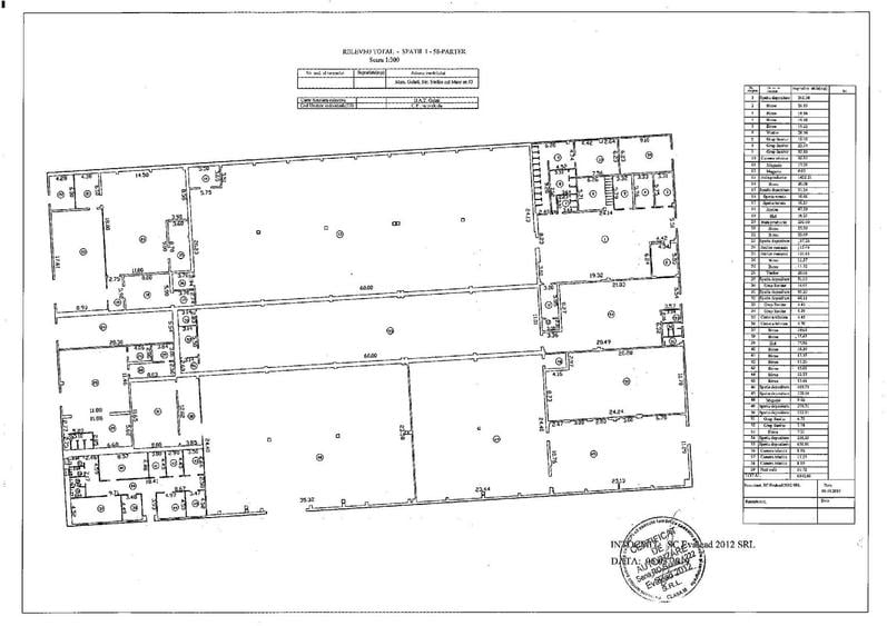 Spațiu industrial, de 2,663 mp, în Nord