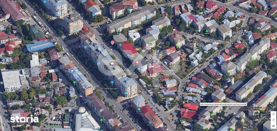 Apartament cu 4 camere decomandat în Central