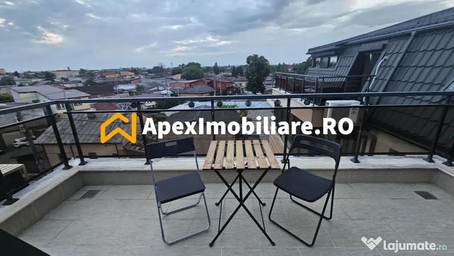 Apartament cu 2 camere semidecomandat, mobilat în Chitila