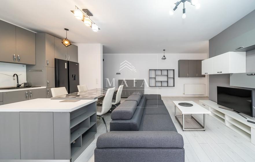 Apartament cu 3 camere decomandat, mobilat în Terezian