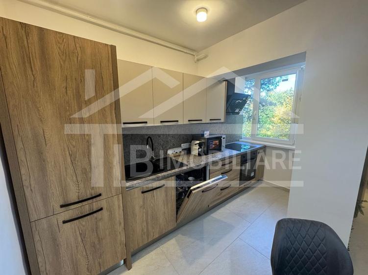 Apartament cu 2 camere decomandat, mobilat în Cornișa