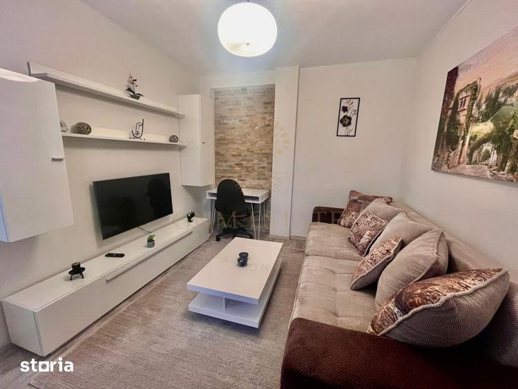 Apartament cu 2 camere semidecomandat, mobilat în Moșilor