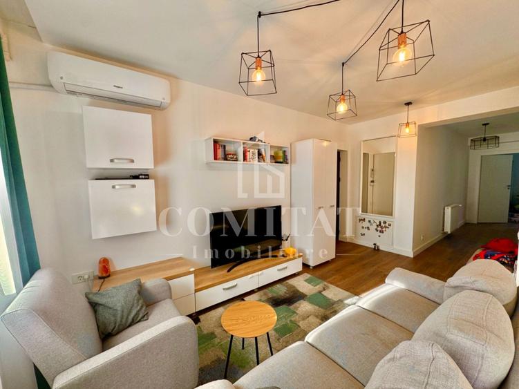 Apartament cu 2 camere semidecomandat, mobilat în Florești — fotografia 1