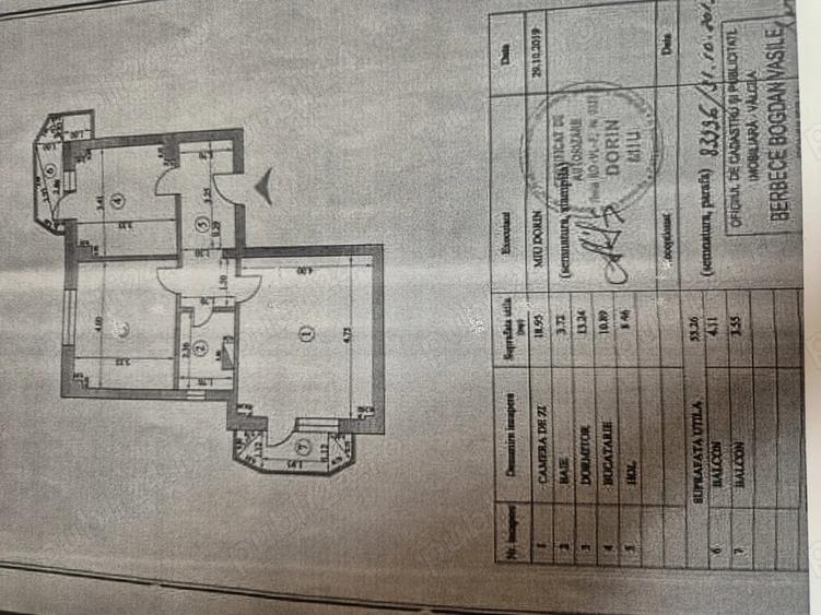 Apartament cu 2 camere decomandat în Ultracentral