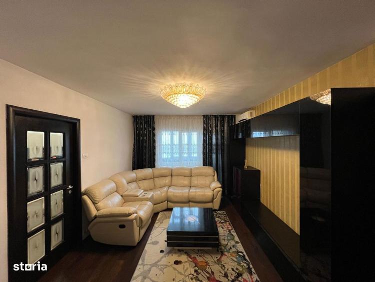 Apartament cu 3 camere semidecomandat, mobilat în Pantelimon