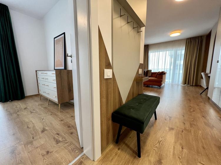 Apartament cu 2 camere decomandat, mobilat în Blumăna