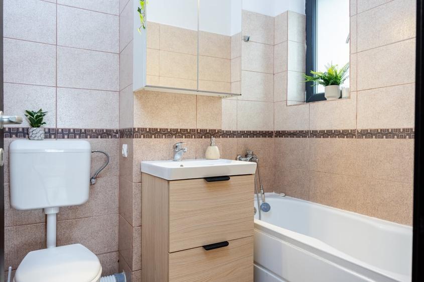 Apartament cu 2 camere decomandat, mobilat în Vatra Luminoasă