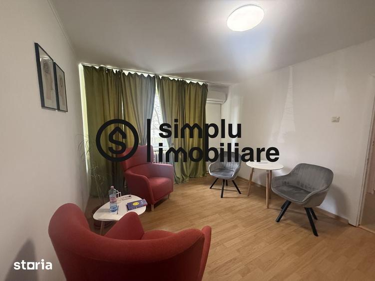 Apartament cu 2 camere semidecomandat în Central
