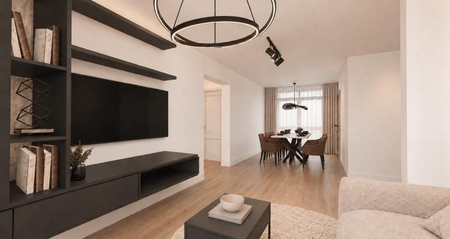 Apartament cu 3 camere în Cetate