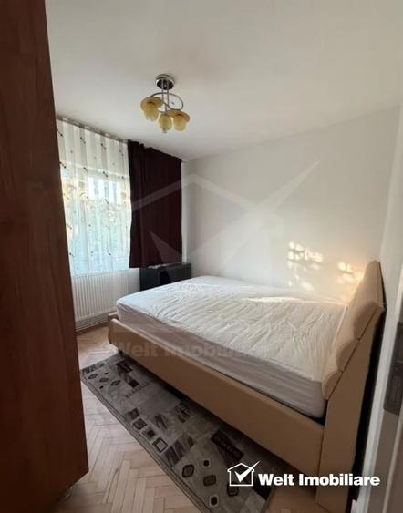 Apartament cu 3 camere semidecomandat, mobilat în Mănăștur