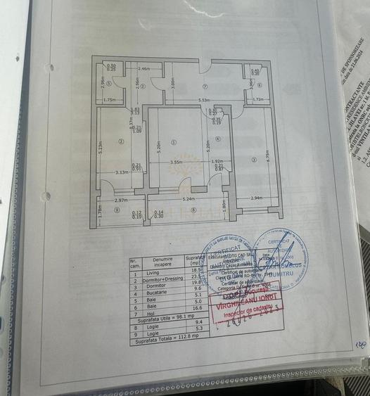 3 Camere 113 m.p | Parcare  | Bloc Nou - Zona Unirii - 11