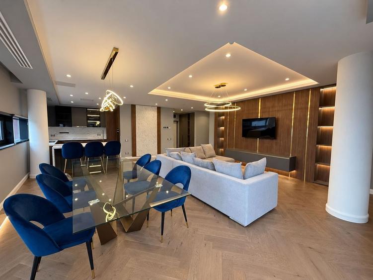Apartament cu 3 camere, mobilat în Herăstrău