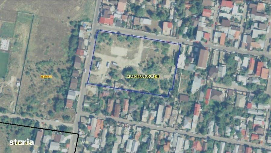 SECTOR 5, Teren intravilan curti-constructii - 10.600 m2 - 2