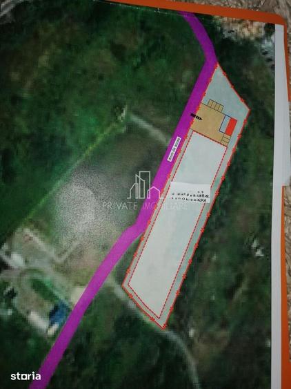 Teren de 5300 mp, în Corunca