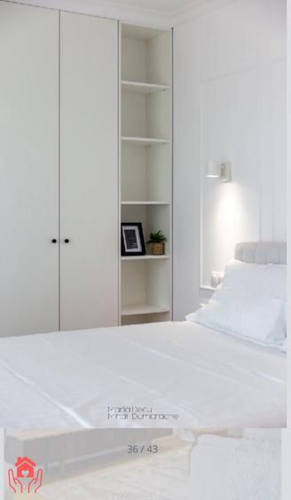 Apartament cu 3 camere semidecomandat, mobilat în Herăstrău