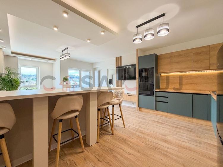 Apartament cu 2 camere semidecomandat, mobilat în Dâmbul Rotund