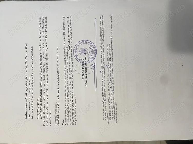Teren de 2383 mp, în Merei