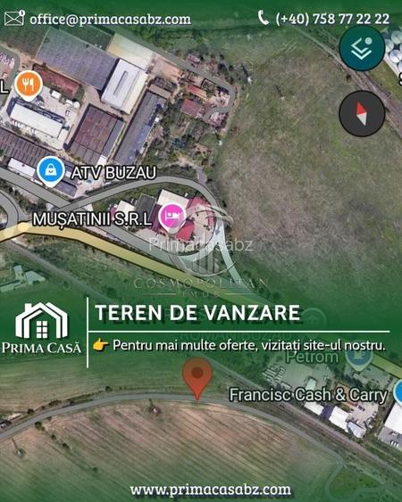 Teren intravilan zona Bariera Brailei R.A.R 38.000mp Pret: 15 mp neg.