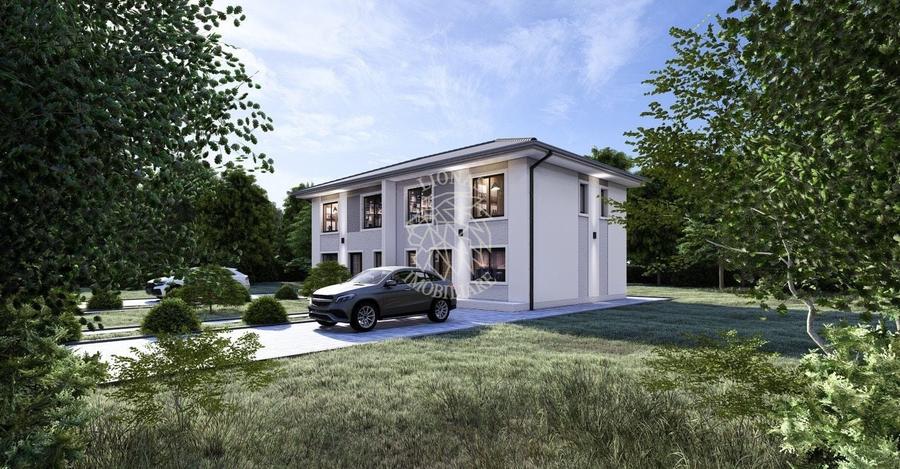 Duplex cu 4 camere cu Canalizare în Unirea