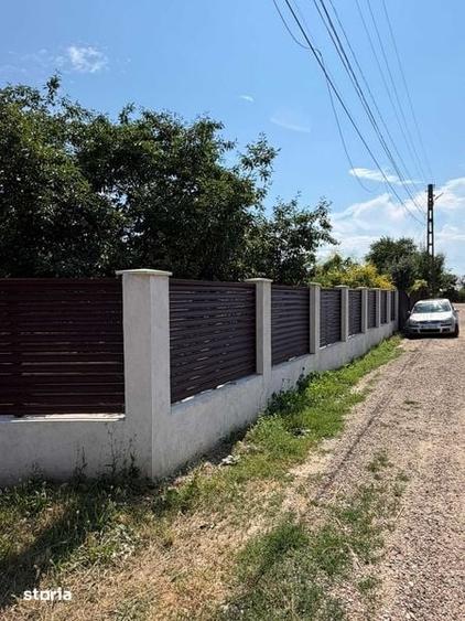 Casa + Mansarda de vanzare, Teren 1480mp, Gard beton - 1