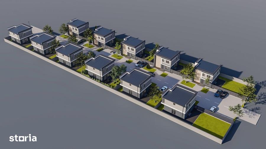 Gated Community in Tunari | 13 vile moderne | Gata de mutare - 9