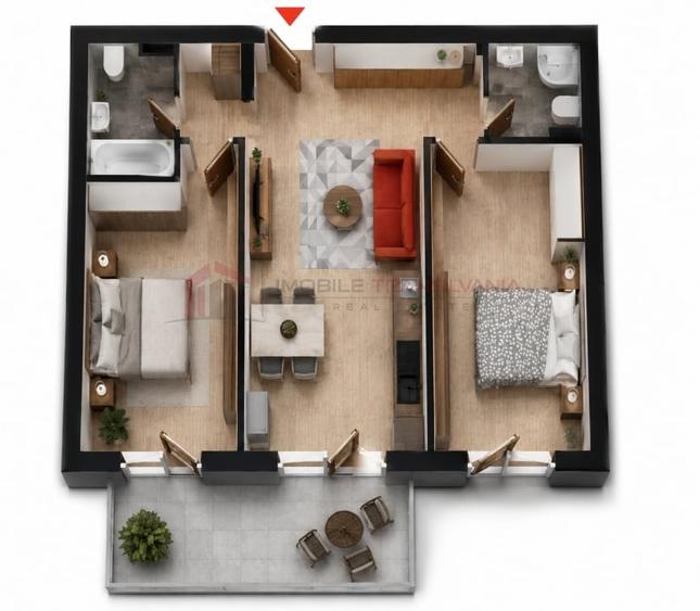 Apartament 3 camere Bloc Nou Zorilor | Comision Zero - 4