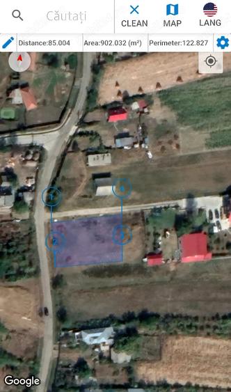 Teren de 901 mp, în Albota